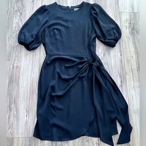 LBD Elegant Black Puff Sleeve Dress 10